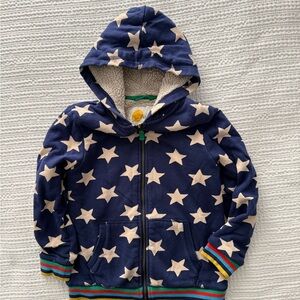 Mini Boden Blue Star Hoodie